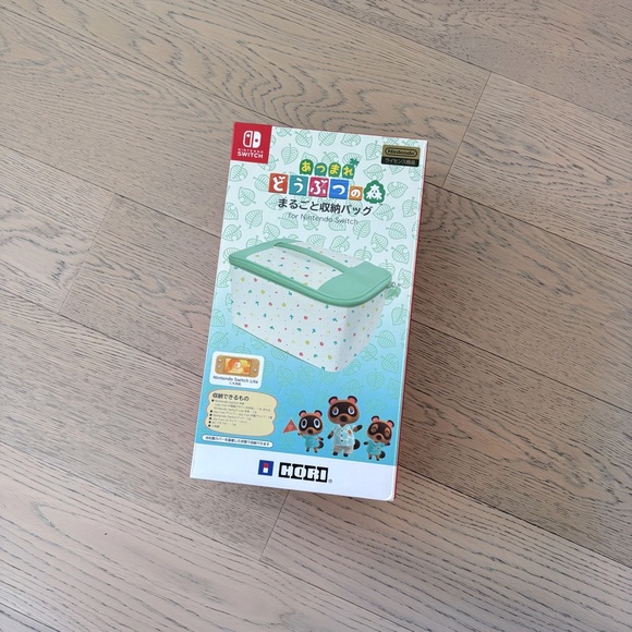 HORI Nintendo Switch Animal Crossing Storage Box - Picture 1 of 4